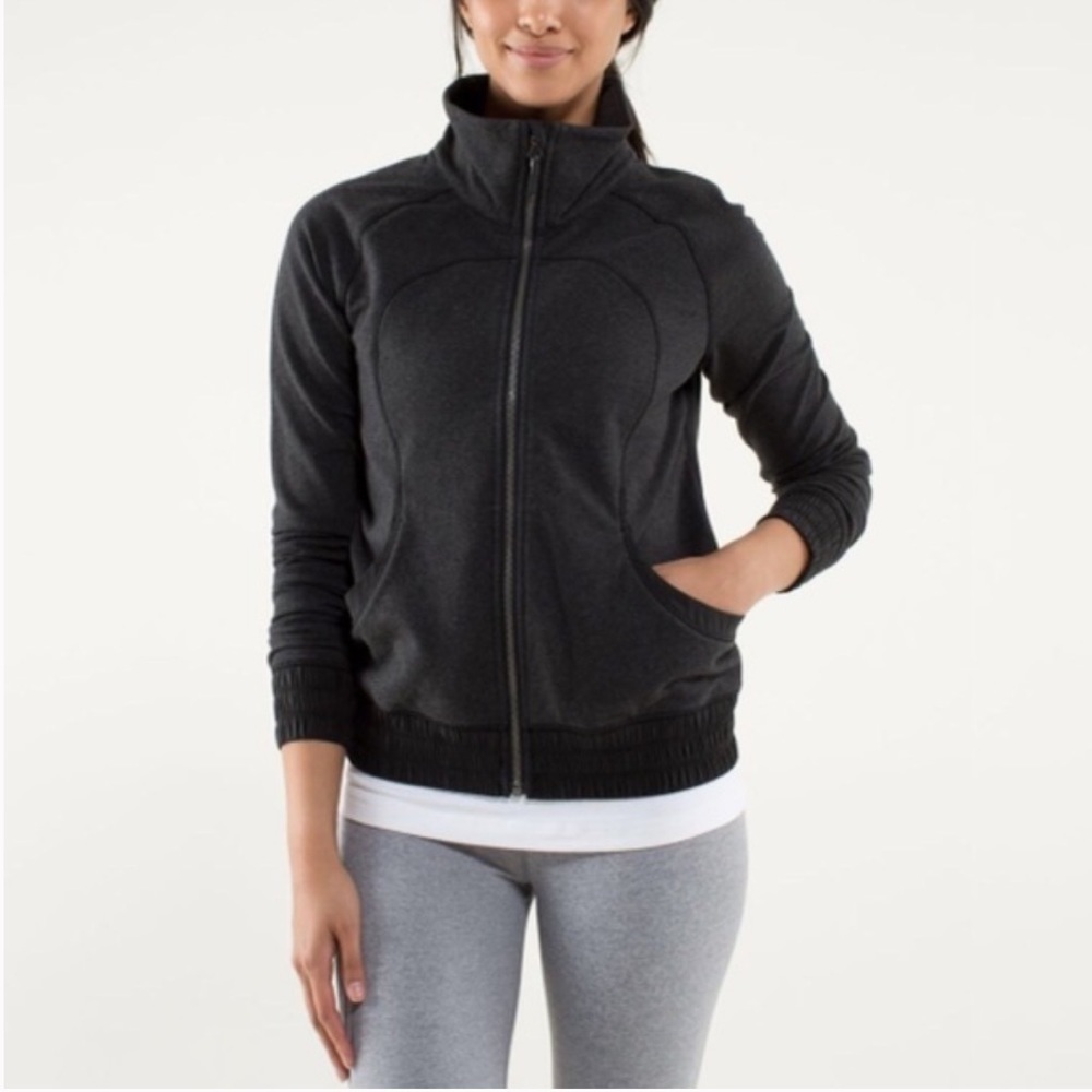 Lululemon Blissed Out Black Jacket Size 2